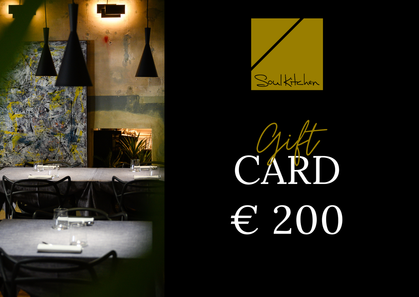 GIFT CARD € 200